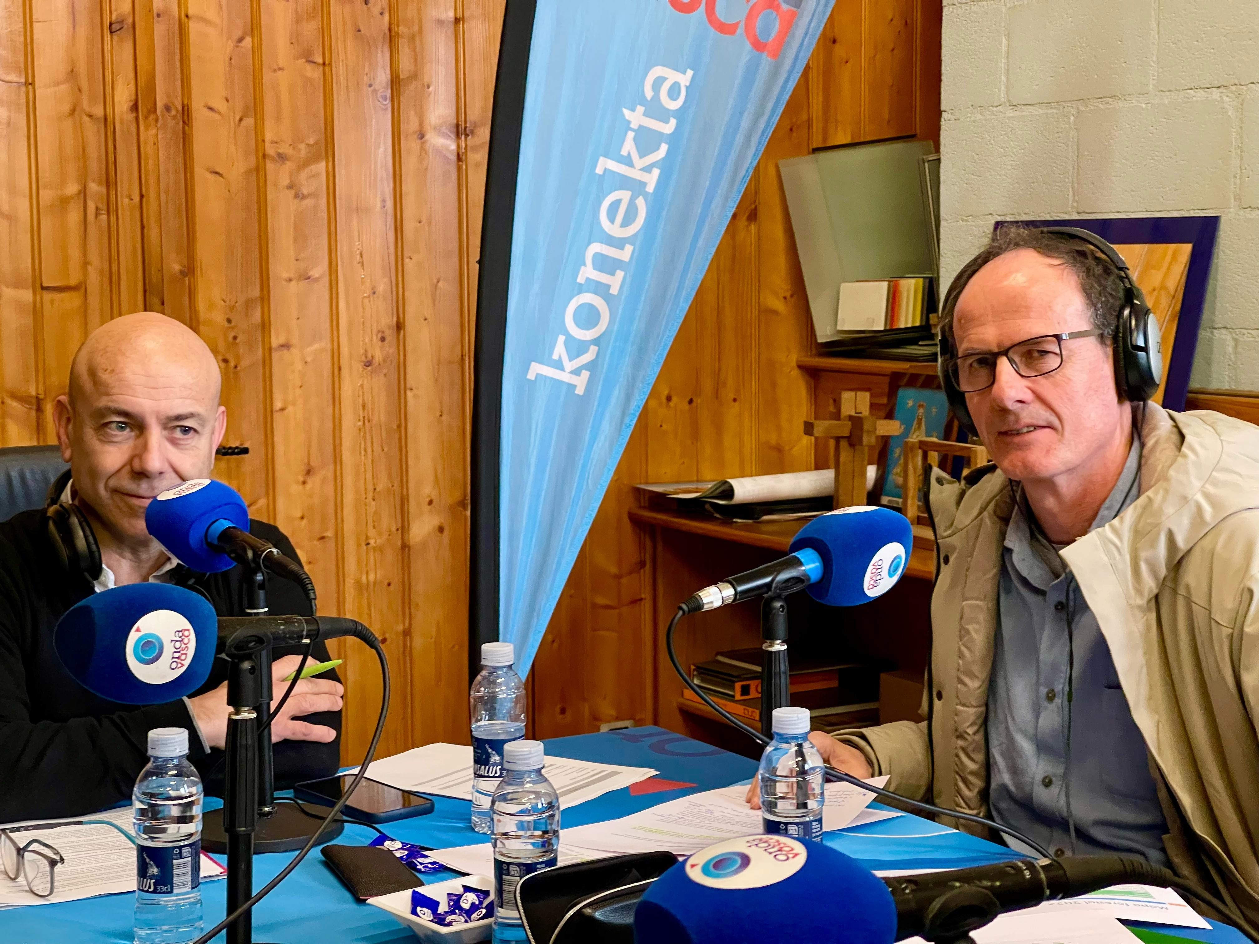 Josu Azpitarte, representante de PEFC Euskadi. ONDA VASCA