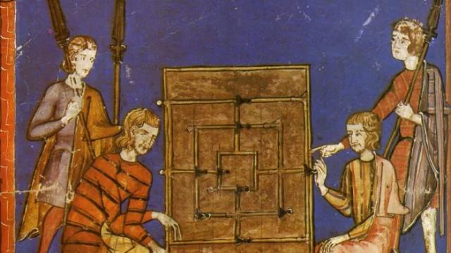 Juego de mesa medieval