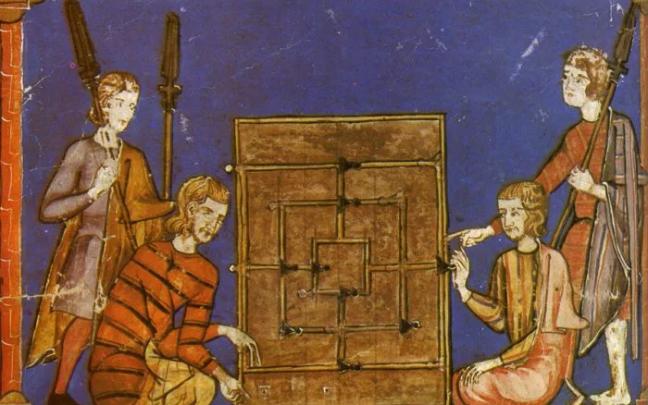 Juego de mesa medieval