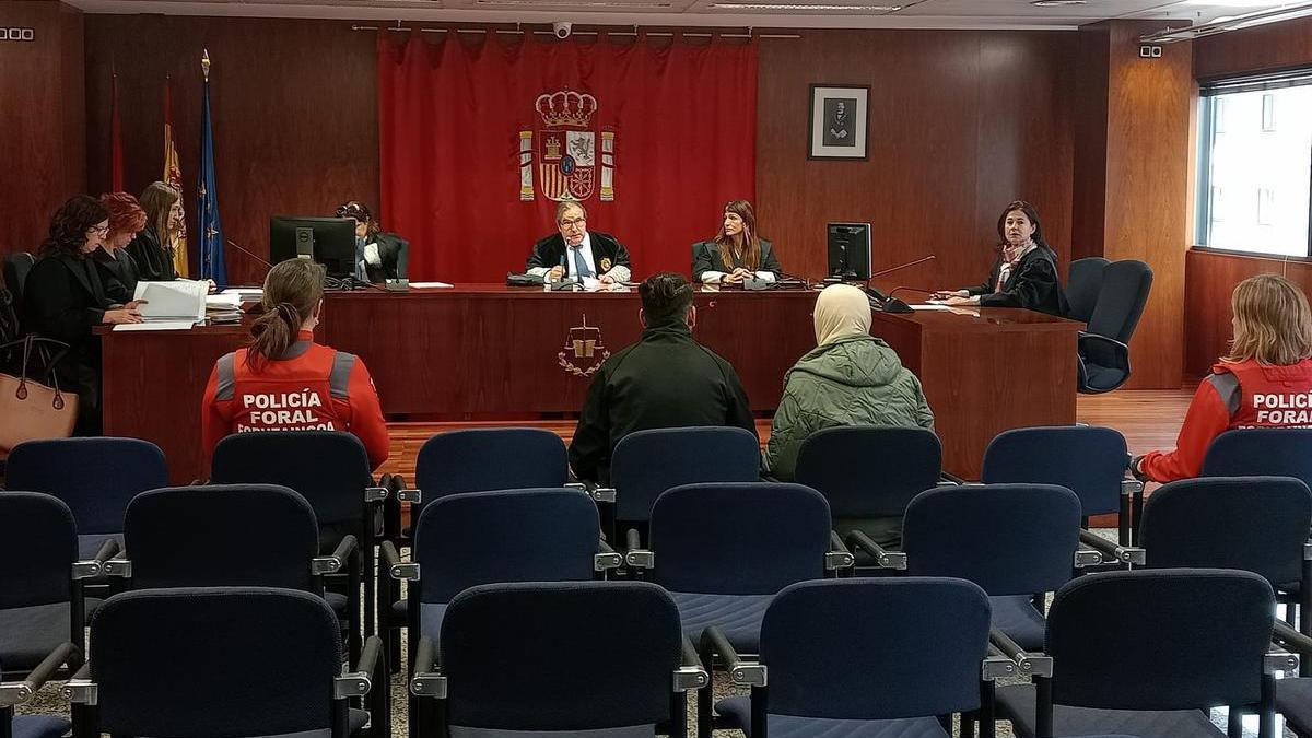 Imagen del juicio de este lunes. E.C.