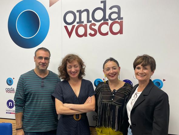 Julia Montejo en Onda Vasca