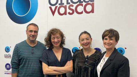 Julia Montejo en Onda Vasca