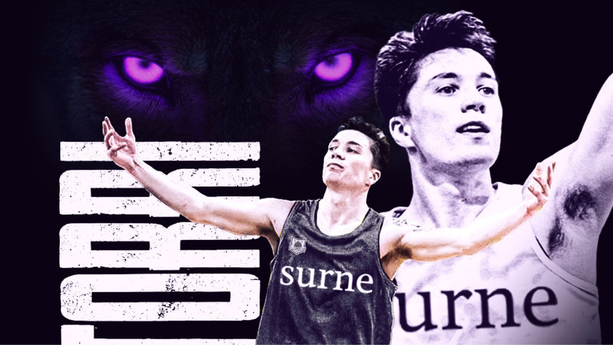 La imagen del anuncio del fichaje de Justin Jawroski por Bilbao Basket. Foto: Bilbao Basket