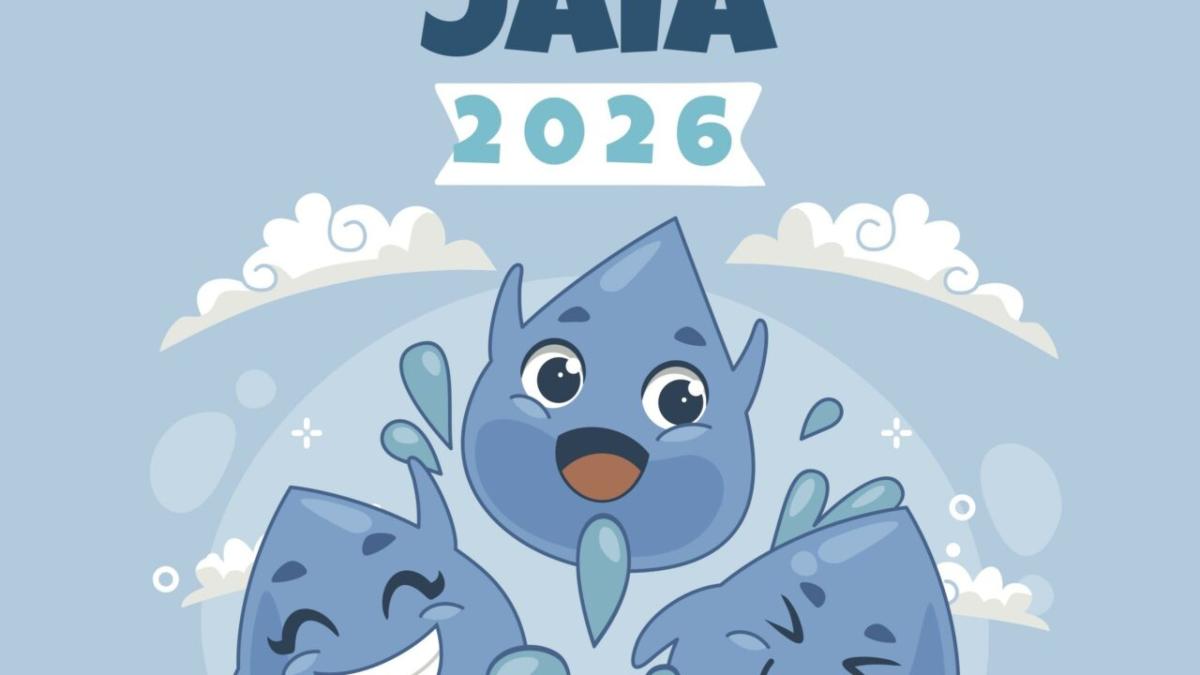 Cartel de la Fiesta del Agua. / Consorcio de Aguas Bilbao Bizkaia