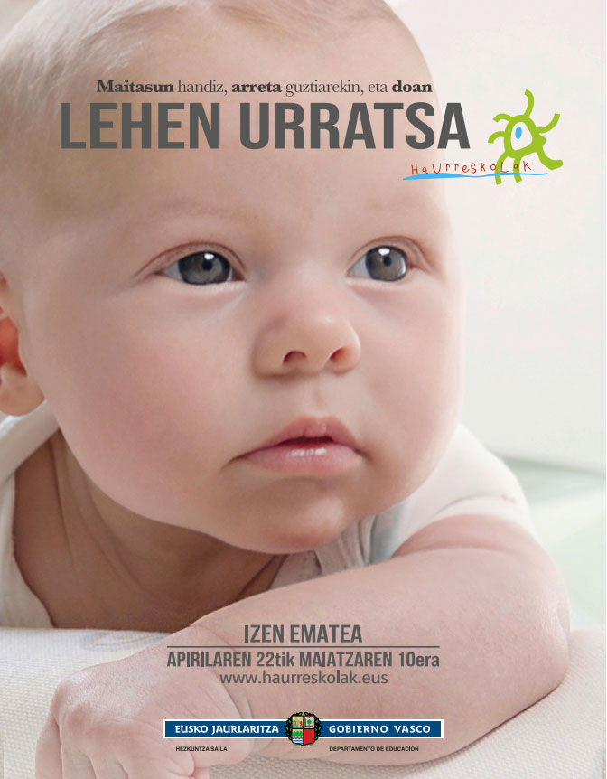 Cartel Haurreskolak 2024. Cartel Haurreskolak 2024.