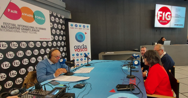 Onda Vasca ha estado con Kike Alonso en la presentación de FIG Bilbao