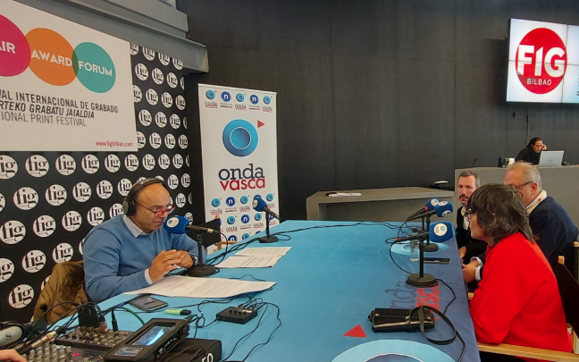 Onda Vasca ha estado con Kike Alonso en la presentación de FIG Bilbao Onda Vasca ha estado con Kike Alonso en la presentación de FIG Bilbao