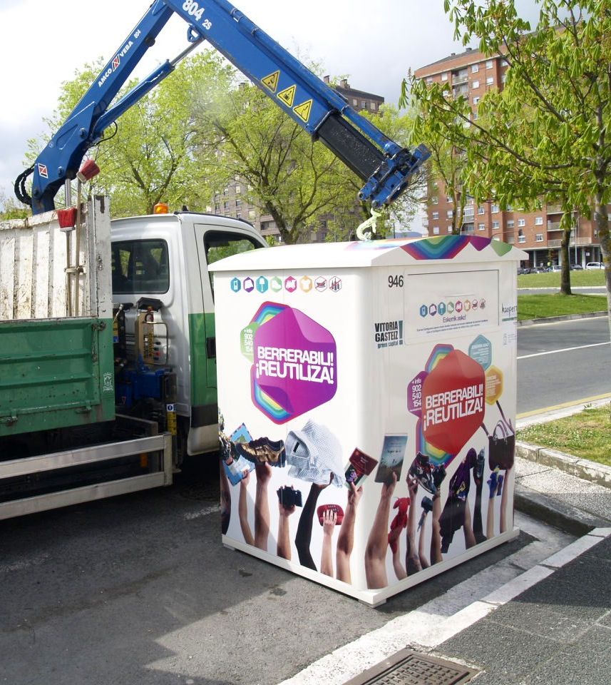 Un contenedor de Koopera. 