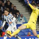 Kubo, molesto con su actual rol en la Real Sociedad. RUBEN PLAZA