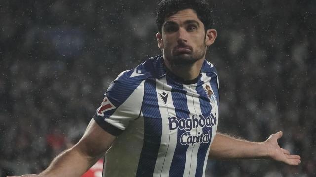 La gran temporada de Guedes con la Real le ha permitido disputar el Mundial. RUBEN PLAZA
