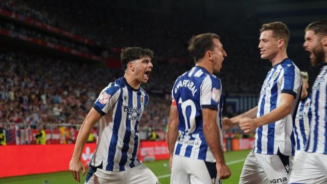 La Real inicia mañana otra edición de la Europa League. RUBEN PLAZA