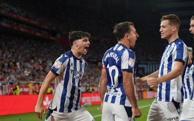 La Real inicia mañana otra edición de la Europa League. RUBEN PLAZA