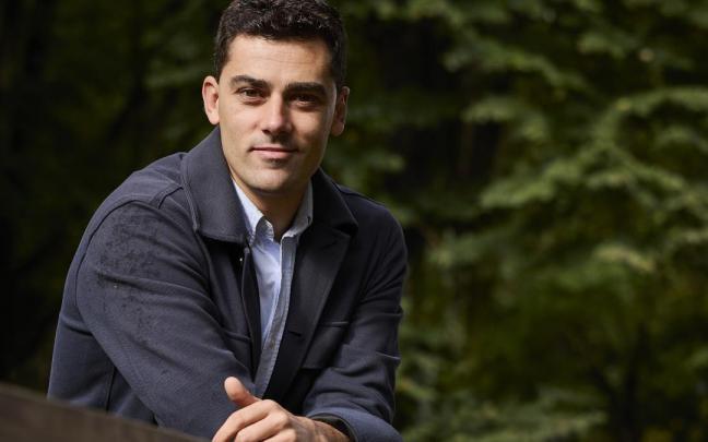 Ander Larrinaga, candidato del PNV a la Alcaldía de Laudio. PNV