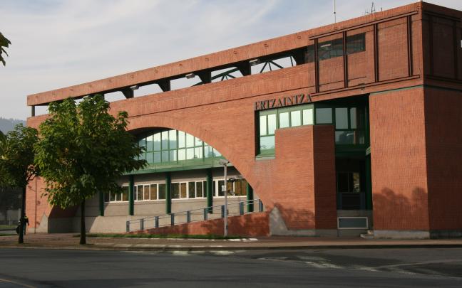 Comisaría de la Ertzaintza sita en Laudio, donde se llevaron a cabo las detenciones