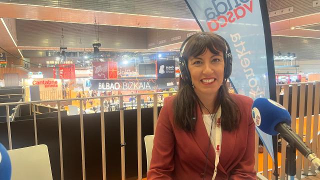 Leire Sáez, Directora de Turismo de la Diputación foral de Bizkaia. ONDA VASCA