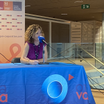 Leire Mugerza, presidenta del Congreso de Mondragón en ONDA VASCA