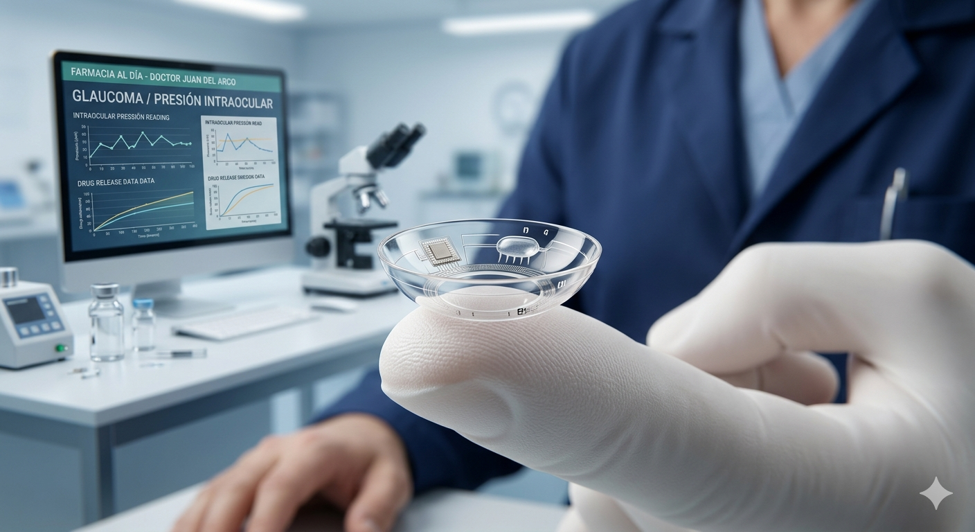 Lentes de contacto que miden la presión ocular
