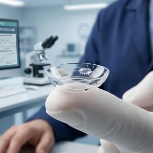 Lentes de contacto que miden la presión ocular