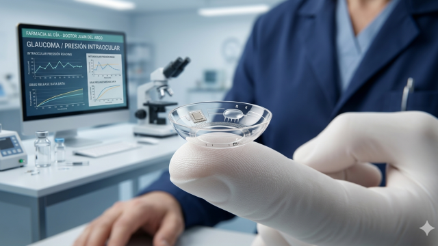 Lentes de contacto que miden la presión ocular