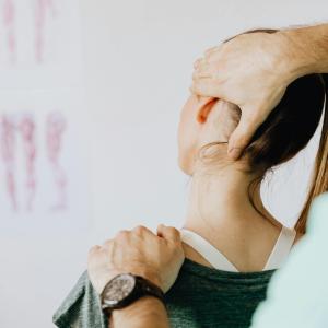 Paciente con patología osteomuscular leve. Foto: Gobierno de Navarra