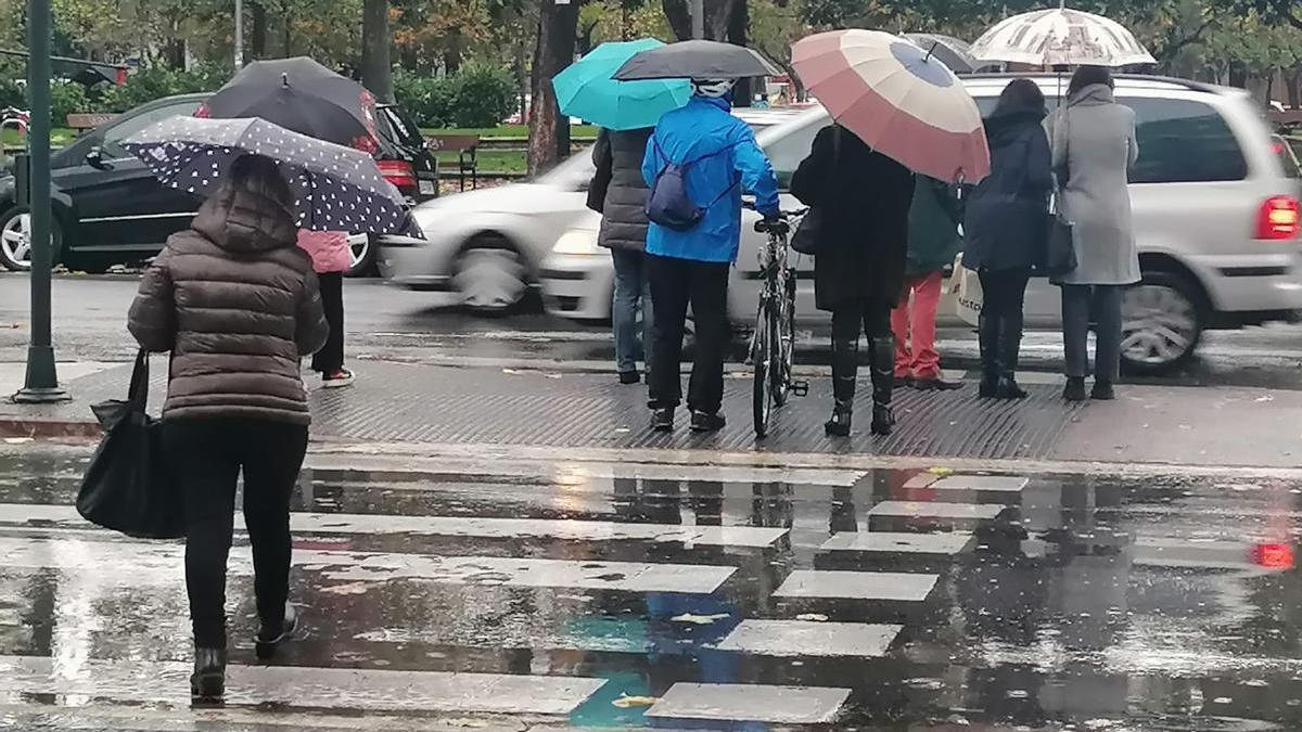 La lluvia pone en alerta a Álava. DNA