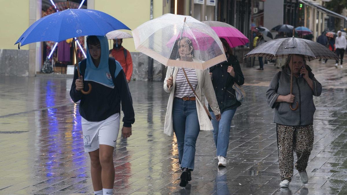 Lluvia en Vitoria. Alex Larretxi