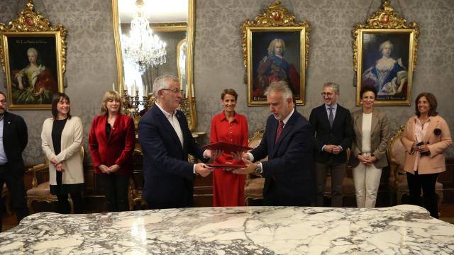 Acuerdo para blindar el traspaso de tráfico a Navarra JAVIER BERGASA