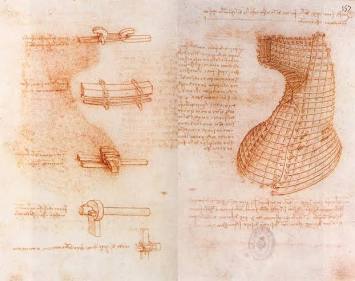 Los esquemas mecánicos de Da Vinci que Juan de Espina custodió