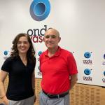 Los farmacéuticos Juan del Arco y Leire Azkona