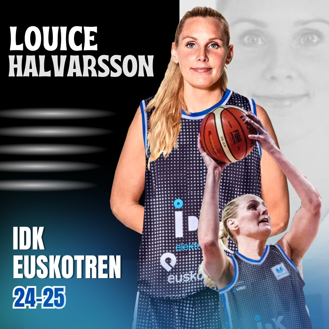 Louice Halvarsson, nueva integrante del IDK Euskotren. / IDK Euskotren