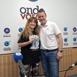 Lova Lois con Txema Gutiérrez