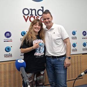 Lova Lois con Txema Gutiérrez