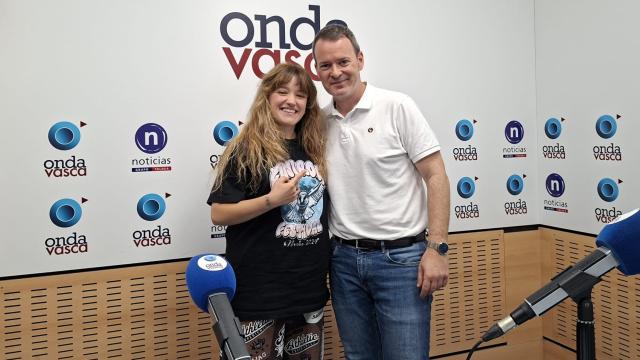 Lova Lois con Txema Gutiérrez