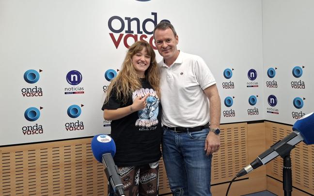 Lova Lois con Txema Gutiérrez