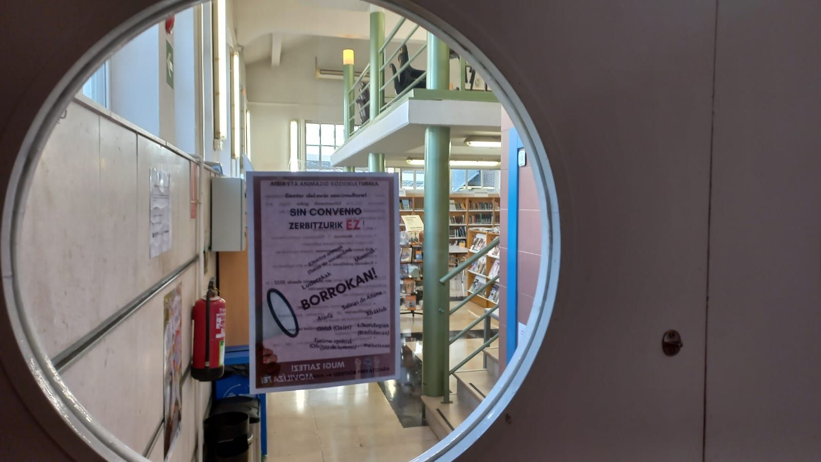Tercer día de huelga que cerrará bibliotecas, ludotecas y museos de Álava. NOTICIAS DE ALAVA