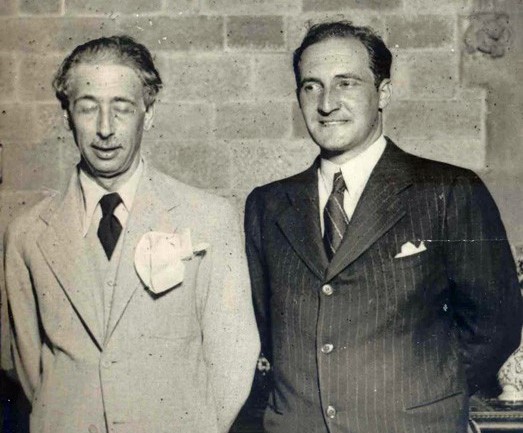 Luis Companys y José Antonio Aguirre