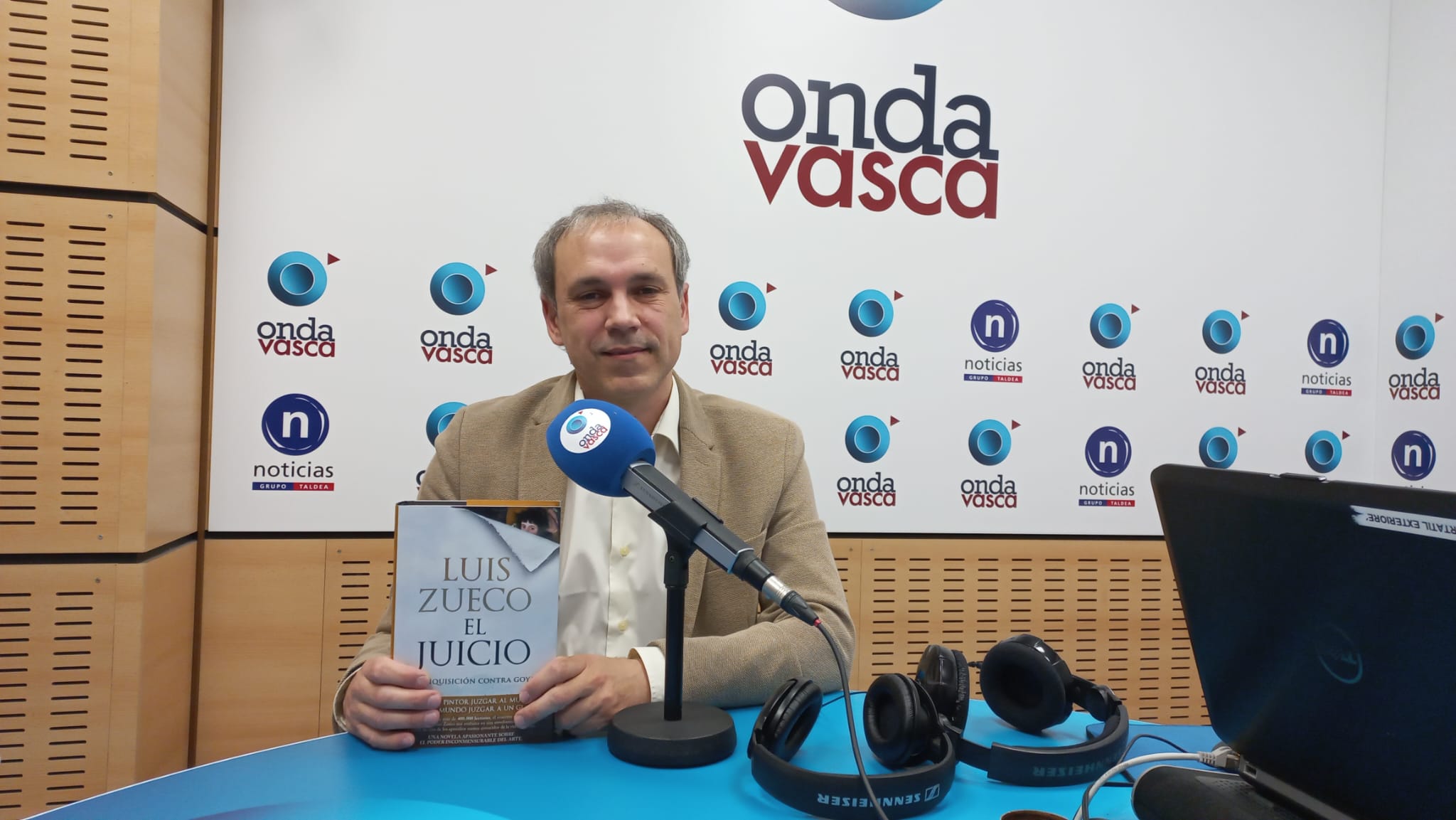 Luis Zueco, autor de «El juicio»
