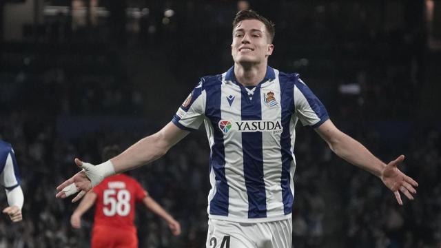 Luka Sucic, un futbolista del gusto de Matarazzo. RUBEN PLAZA