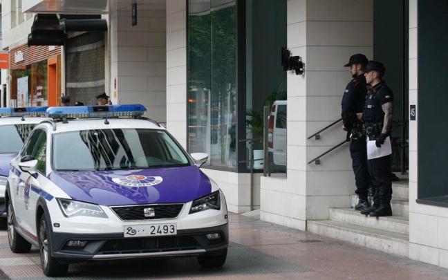 Lugar en el que Maialen Mazón fue asesinada. ALEX LARRETXI.