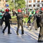 Manifestación en Bilbao para reivindicar la oficialidad de la Euskal Selekzioa. Oskar González