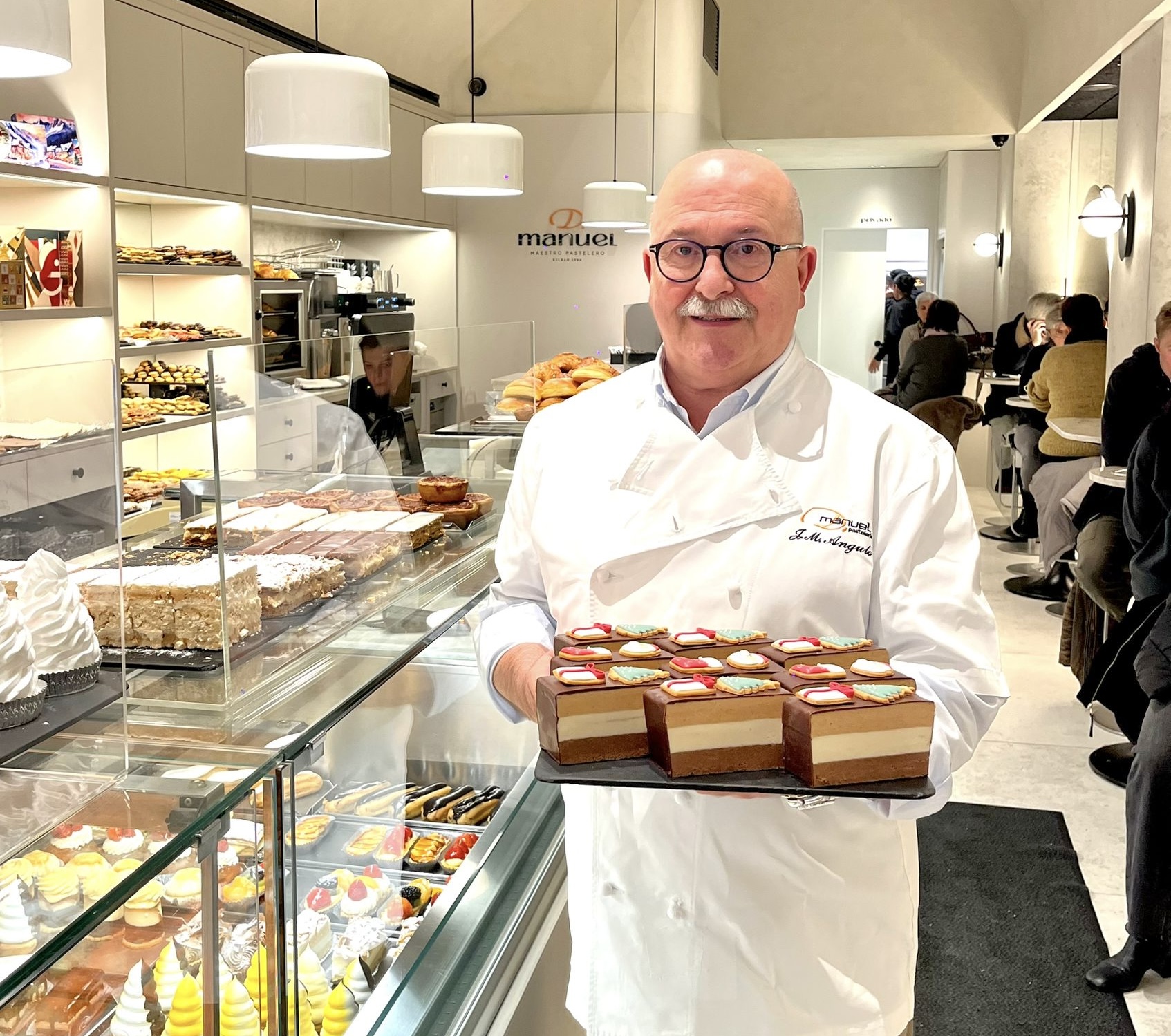 Manu Angulo, de la pastelería Don Manuel.