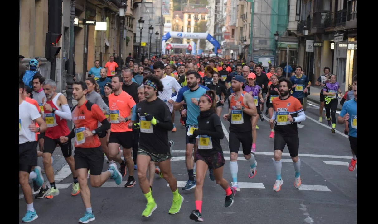 Imagen de archivo de la Zurich Maratón de Donostia