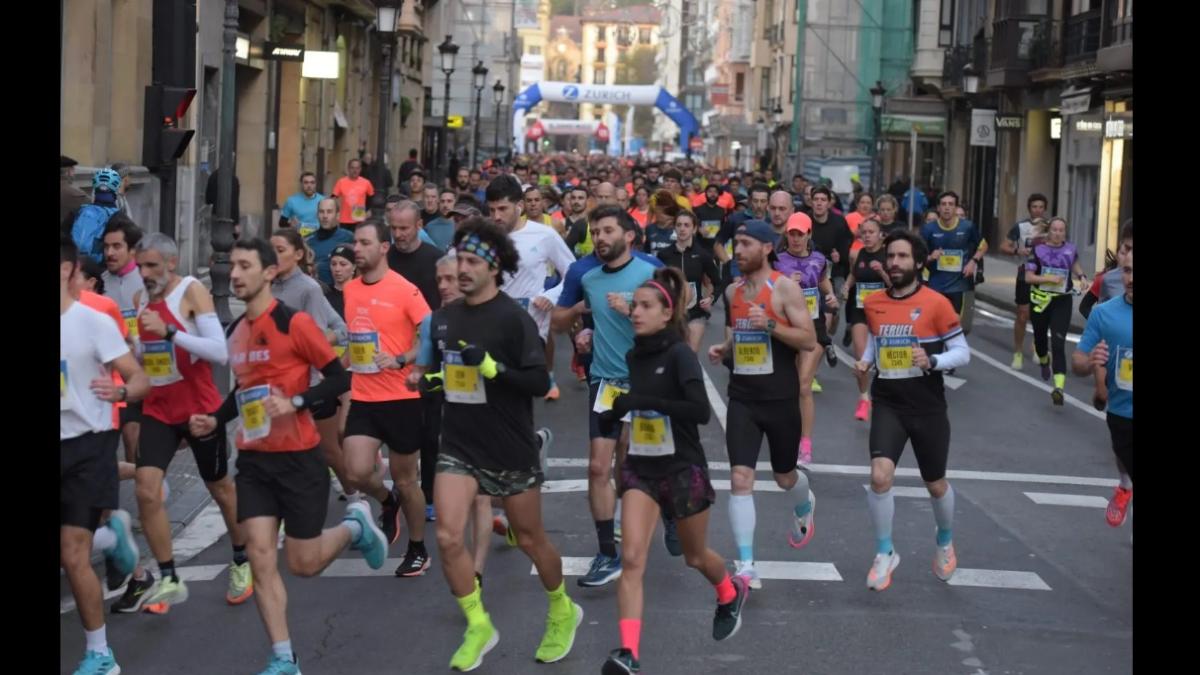 Imagen de archivo de la Zurich Maratón de Donostia