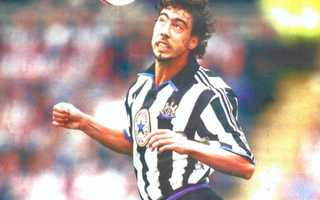 Marcelino Elena durante un encuentro con el Newcastle United. Foto: Newcastle United