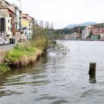 En imágenes: Las mareas vivas desbordan mínimamente en algún punto de la ría de Bilbao Pankra Nieto