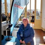 Mariaje Torres, directora de Donostia Festak, en el SET de Onda Vasca.