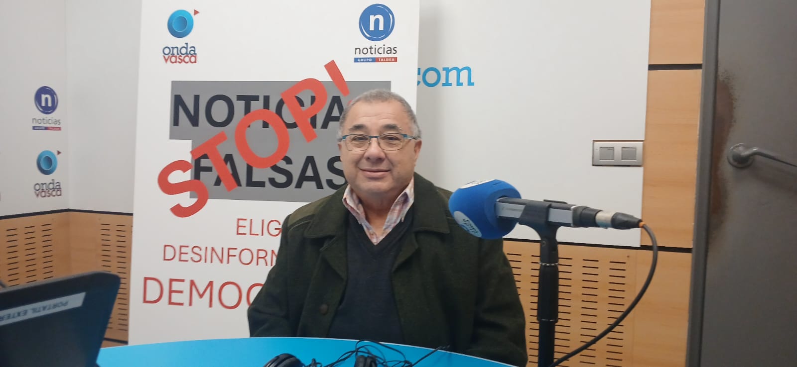 Martin Carballo, presidente de la Agrupación de Comerciantes de Santutxu