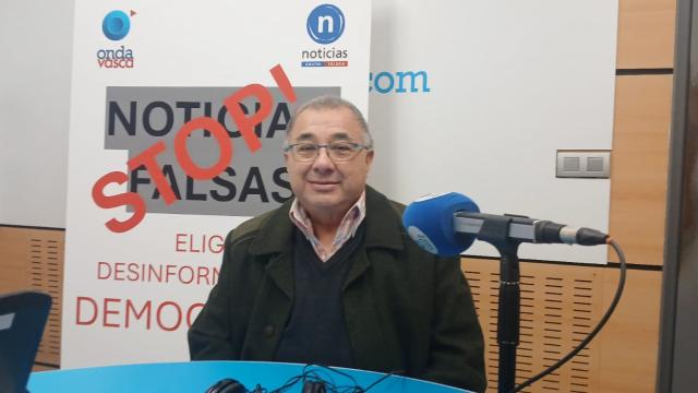 Martin Carballo, presidente de la Agrupación de Comerciantes de Santutxu