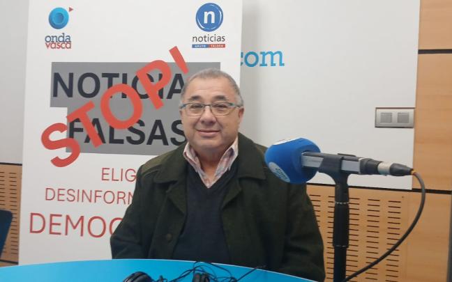 Martin Carballo, presidente de la Agrupación de Comerciantes de Santutxu