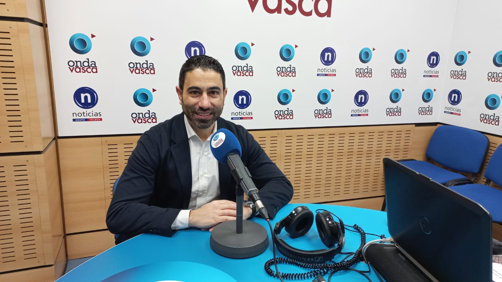 Massimo Cermelli en los estudios de ONDA VASCA